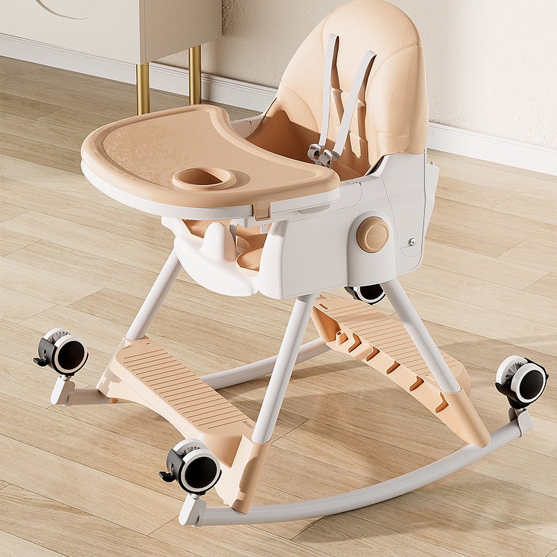 Silla de comedor para bebés, mesa y silla de comedor ajustable para niños, silla de comedor extraíble y gruesa, simple para el hogar