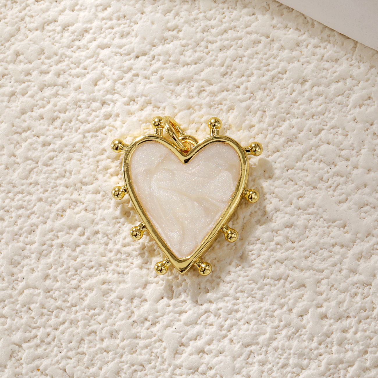 4g Weight Pendant Jewelry Making Type 20 * 25mm Jewelry Making Size Zircon Inlay Material DIY Jewelry Accessories Classification 1 Piece Quantity Copper Material Heart Shape Pattern Polished Finish Enamel, Plating, Inlay Design IG Style Style 1 Piece 20 * 25mm Copper Zircon Heart Shape Polished Pendant 13