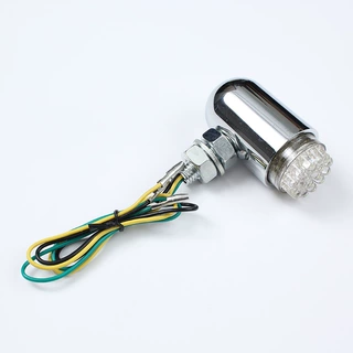 电动车灯 6LED迷你闪光灯转向信号琥珀色指示灯 改装转向灯