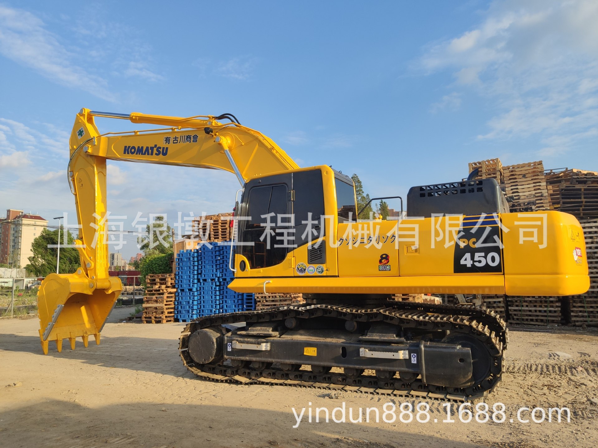 小松挖掘机  KOMATSU小松PC450-8二手现货上海出口  大型挖掘机