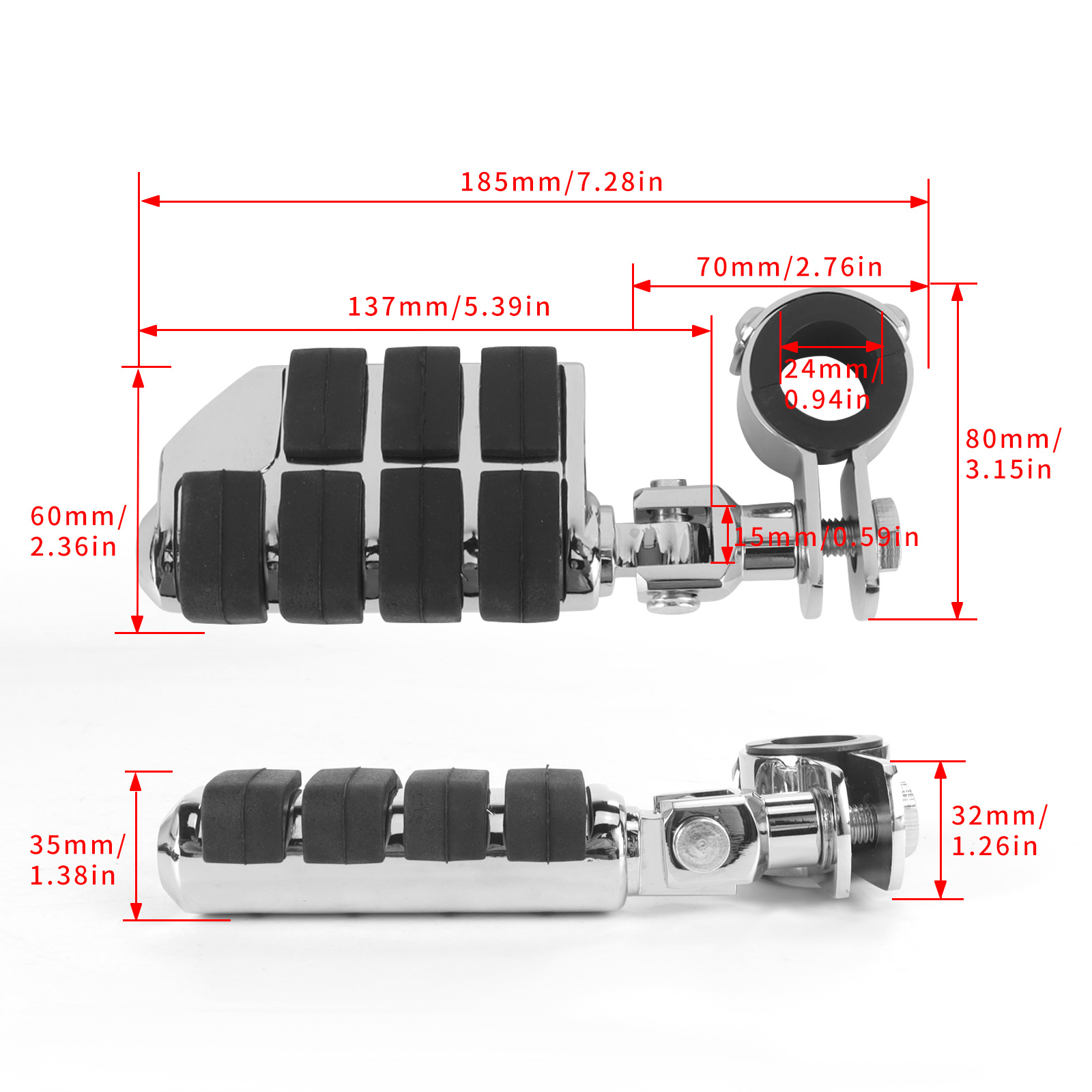 Motorcycle Accessories Footrest Bracket Plate Footrest Pedal Harley Footrest 883 Fat Boy Dyna Modified Footrest Pedal