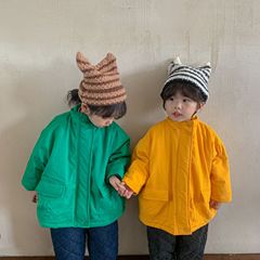 Children's cotton padded jacket, winter warm padded coat for girls and boys, 2023 new style, small baby outerwear