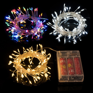 Cross-border Waterproof Firecracker Lamp Christmas Decoration USB Remote Control Centipede Copper Wire Color Lamp String LED Copper Firecracker Lamp