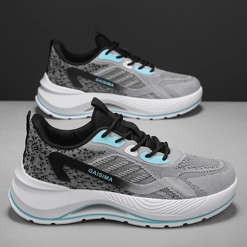 Zapatos de hombre 2025 nuevo verano transpirable de malla delgada zapatillas de deporte hombres amortiguadores correr zapatos casuales de todo fósforo