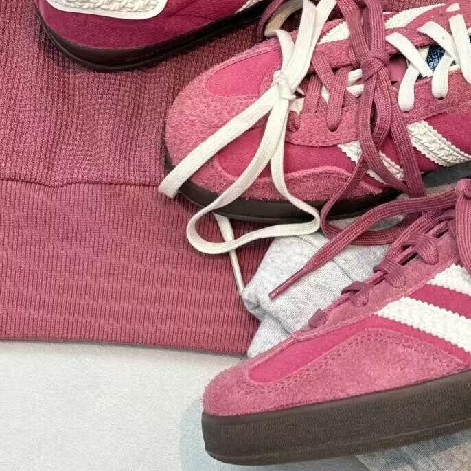 Putian De Training Shoes samba Campus All-match Adi De Training Shoes High Version Clover White Shoes Casual Board Shoes