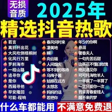 汽车载u盘歌曲2025新款热歌网红流行经典音乐无损音质车用U优盘dj