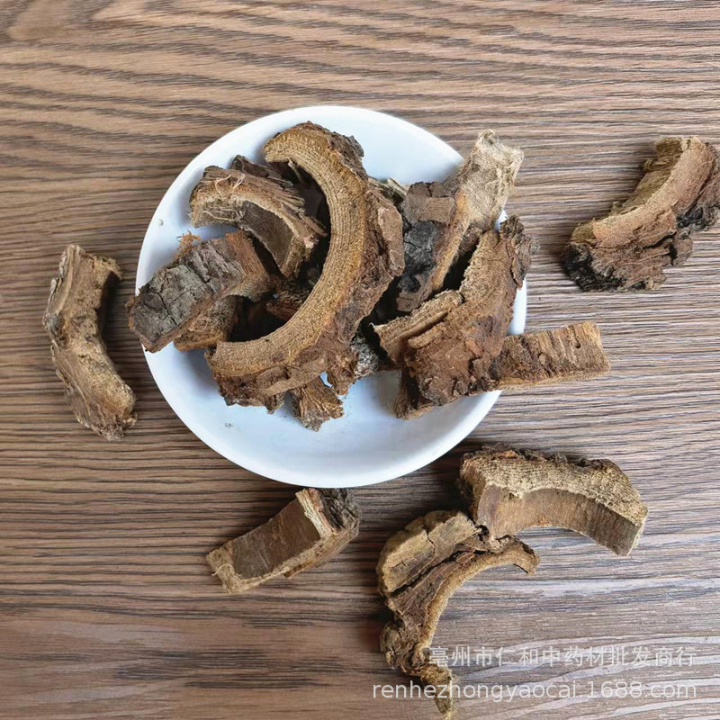 Dried Elm Bark Yu Bai Pi Ulmus Bark Traditional Herbal Decoction Pieces specifications