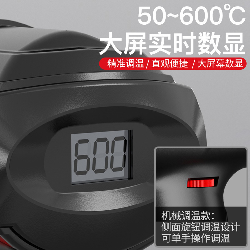 Строительный фен Delixi Electric 2000W стандарт