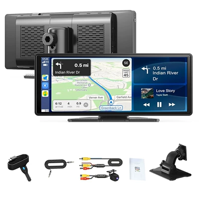 Wireless Carplay Car-Mounted Portable Car Convenient GPS Navigation - carplayreversing-rear-view
