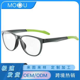 Can be equipped with myopia 2025 new Xiamen export ultra-light TR90 sports optical glasses frame