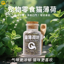猫薄荷碎叶瓶装可食用饮水去毛球猫草化毛球除口臭促消化猫咪零食