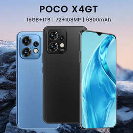 跨境热销POCO X4GT智能手机现货安卓3+64G高清外贸6.6寸双卡谷歌