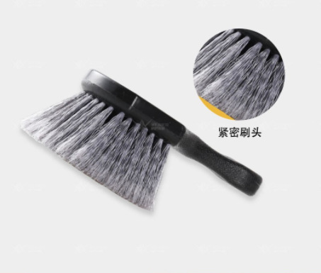 Car Cleaning Tools Tire Brush Short Handle Carpet Brush Wheel Hub Cleaning Brush Strong PVC
