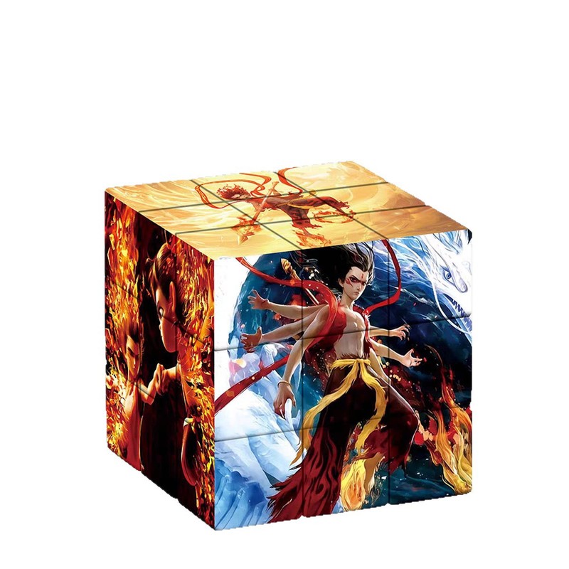 Nezha's Demon Child Haobaian パズル減圧 3 段階スムーズなルービック キューブ インテリジェンス子供の知育玩具卸売|undefined