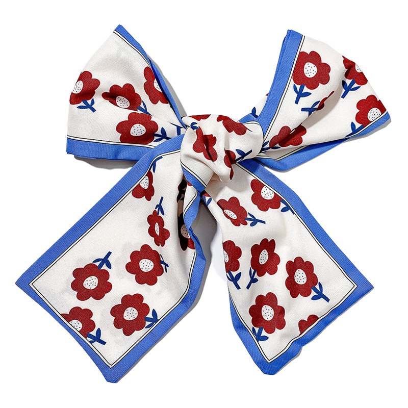 Nuevo estilo banda de pelo de las mujeres cinta corbata de pelo estilo coreano Cola de Caballo cinta pequeño arco fresco bufanda accesorios para el cabello cuerda de pelo mujeres