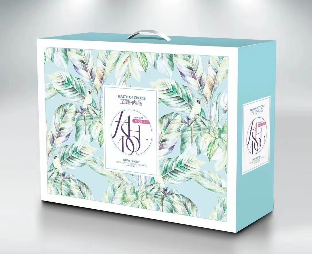 Hecha a medida verano fresco está acondicionado por la actividad abierta caja de regalo de seda verano embalaje caja de cartón en stock puede agregar logotipo