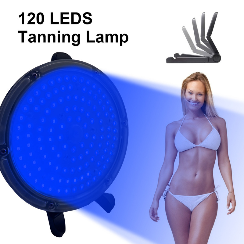 New Model Led Full Blue Light Tanning Lamp with 120 Lamp Beads for Home Use, Sunbathing Tanning Lamp, Bronze Skin Tanning Lamp Manufacturer New Model Led Full Blue Light Tanning Lamp with 120 Lamp Beads for Home Use, Sunbathing Tanning Lamp, Bronze Skin Tanning Lamp Manufacturer