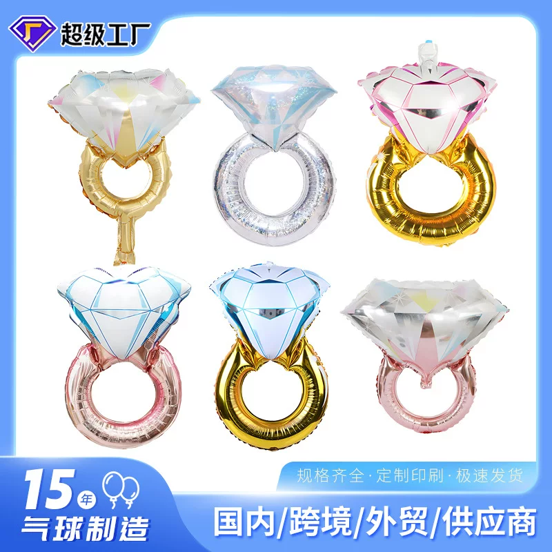 Big wedding ring, balloon, 43inch