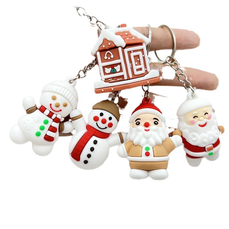 新しいクリスマスのペンダントのキーホルダーのペンダントクリスマスツリーのサンタクロースの部品のクリスマスの贈り物のアクセサリーのペンダント|undefined