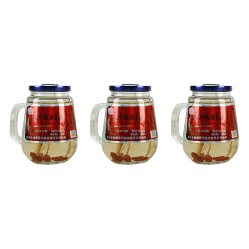 Changbai Mountain Ginseng Cordyceps Wine, an excellent gift item, factory wholesale ginseng deer horn wine, Matsutake wine, goji berry wine, blueberry wine