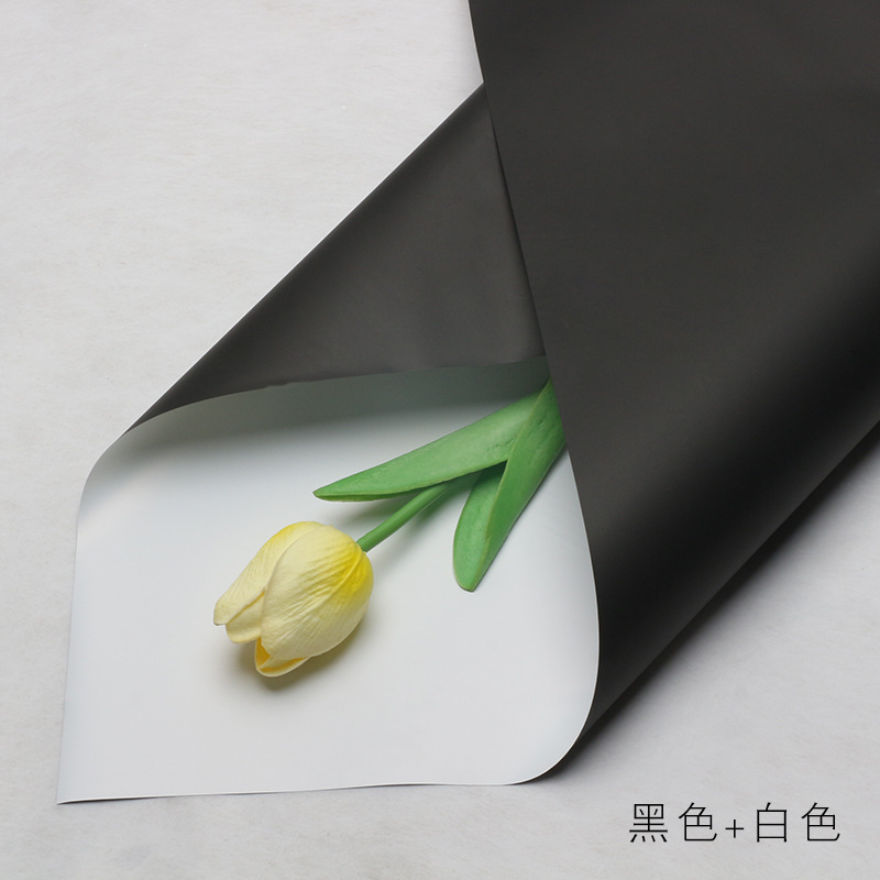 Ouya Paper Series Estilo coreano Primer amor Papel de color sólido Papel de embalaje de flores Ramo floristería Paquete de regalo floral Papel de flores