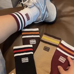 襪子秋冬季堆堆襪安可拉紅網紅外穿顯瘦純欲風ins潮襪美式運動襪