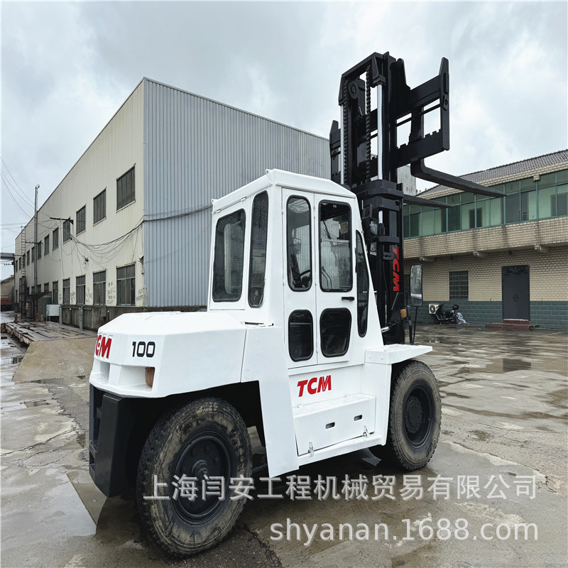 10吨TCM叉车出售 二手TCM10吨 TCM8吨 带侧移叉车外贸出口
