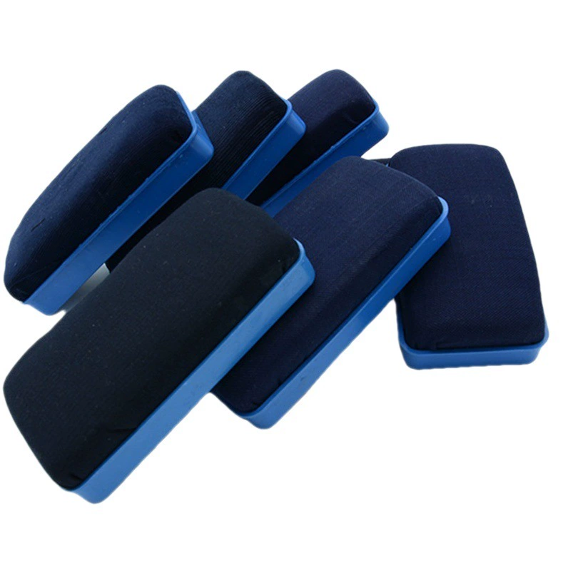 Заводские поставки Офис Учебные аксессуары для ручек Ластик для Школьной Доски Ластик для магнитной доски Синяя оболочка Темная ткань Массовая ластик для Школьной Доски