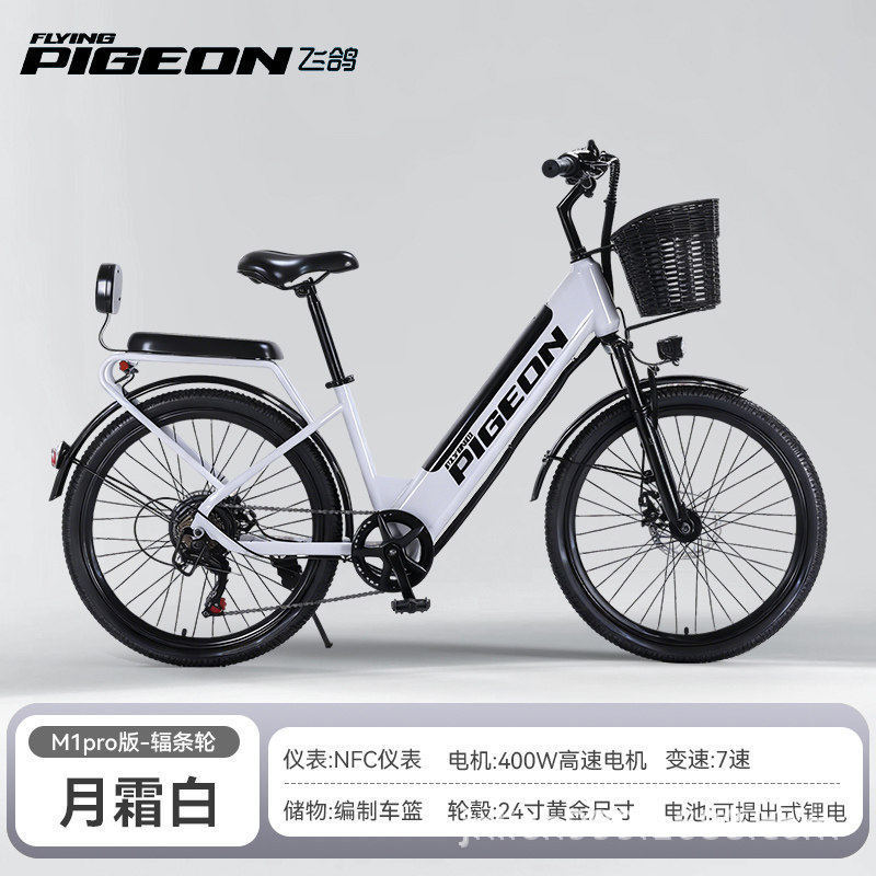 Batería desmontable de paloma de vuelo eléctrica de litio para bicicleta de montaña vehículo eléctrico ligero de asistencia para hombres y mujeres