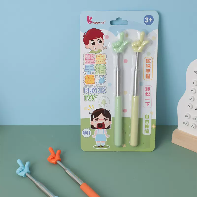 创意手指教学棒儿童阅读手指棒趣味整蛊儿童玩具