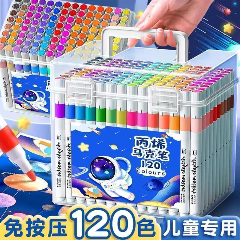 Acrylic, marker for students for kindergarten, children's art set, watercolour, crayons