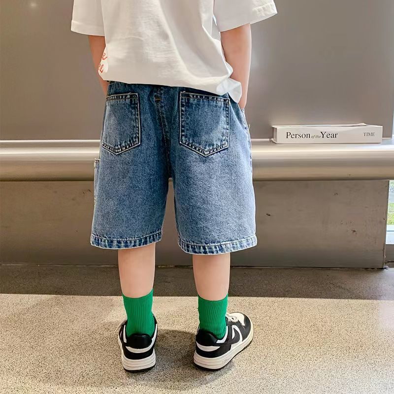 Pantalones de moda para niños, pantalones de verano para niños, pantalones de verano para niños, pantalones cortos para niños coreanos