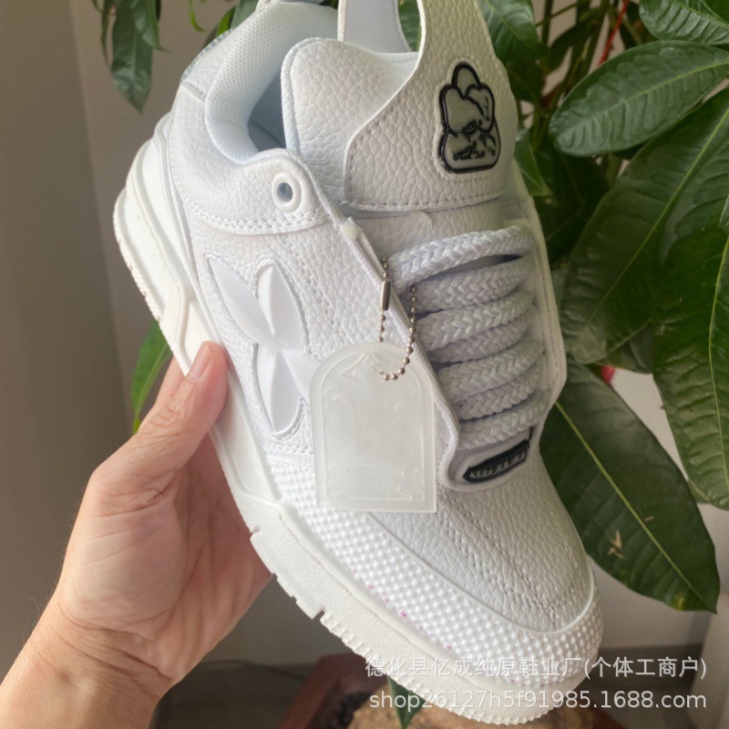 小胖丁小白鞋面包鞋 男女增高厚底老爹鞋高L板鞋欧洲站跨境外贸鞋|undefined