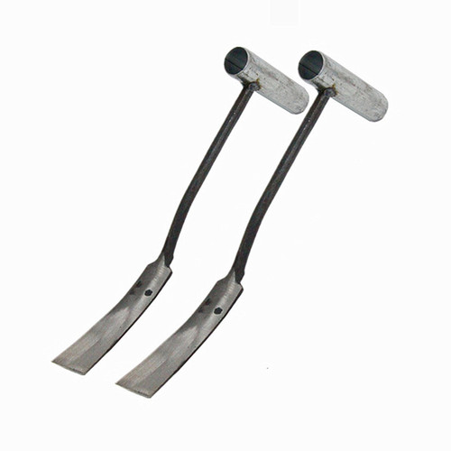 Rubber handle plastic handle forged agricultural flower shovel gardening garlic seedling small shovel plastic handle digging wild vegetable shovel digging garlic shovel