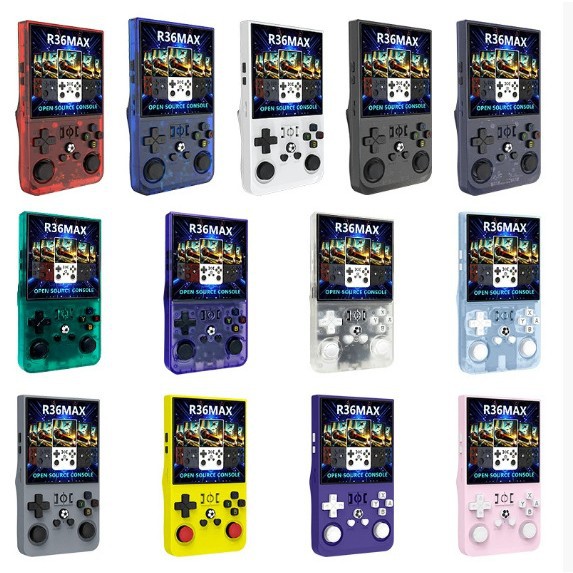 New R36Pro Open-Source Handheld Game Console Portable Psp Retro Arcade 3D Dual-System Game Handheld Cross-Border