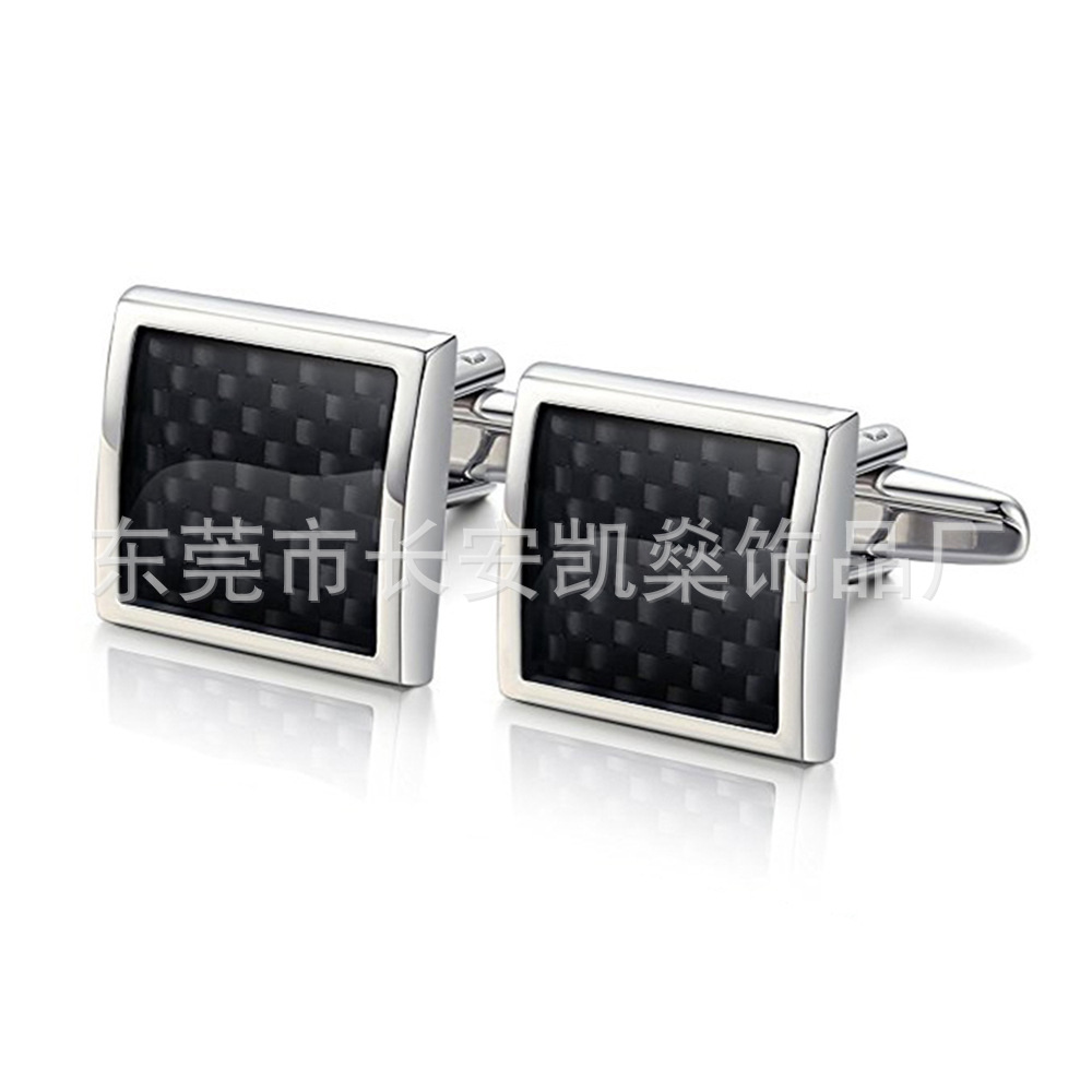 cufflinks Clothing Accessories Carbon Fiber Cufflinks Business Cufflinks Men's Shirt Cufflinks Copper Cufflinks