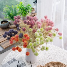 假花仿真花厂家工艺品杨梅球绿植物批发婚庆装饰INS风跨境MW73779