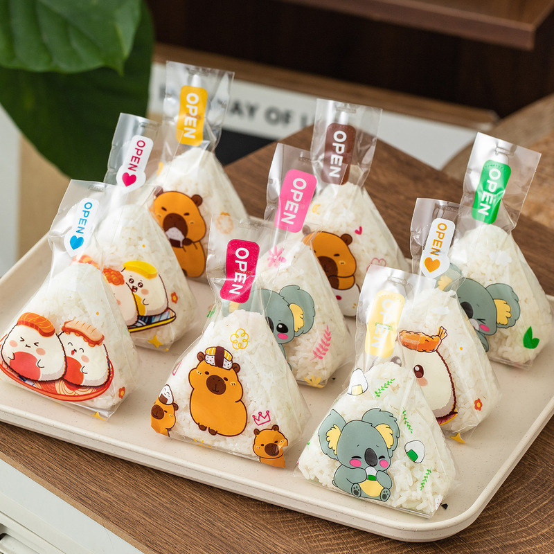 三角饭团包装袋商用透明大号食品级日式寿司专用模具小可微波加热|undefined