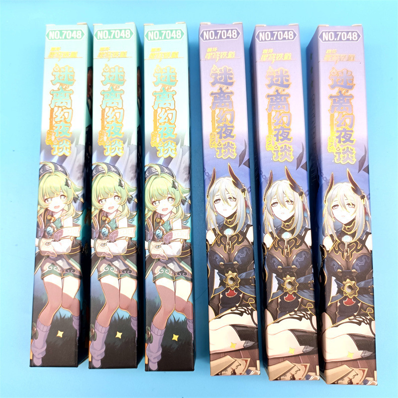 Nuevo Pokémon sorpresa caja ciega lápiz dibujos animados dibujos