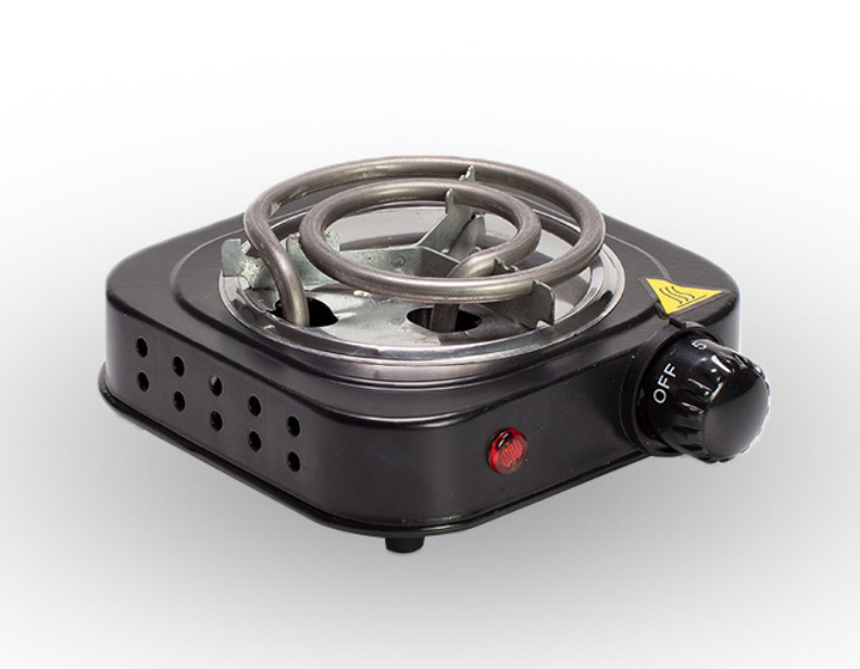 500W 단일 튜브 검정색