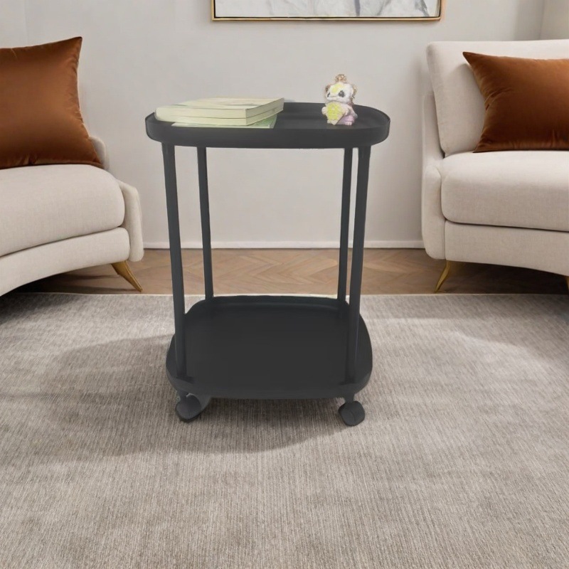 인스타 인터넷 연예인 인기 수납선반 - 다층 수납 - [모지 블랙]