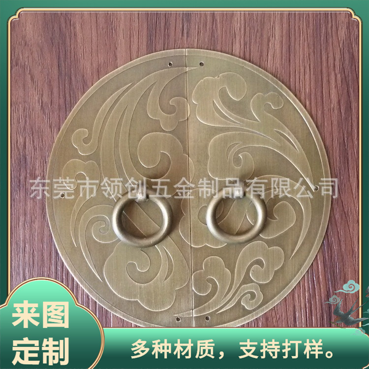 期货生产凹字铜片 电镀金色薄铜片 散热黄铜板铜块表面封釉防氧化