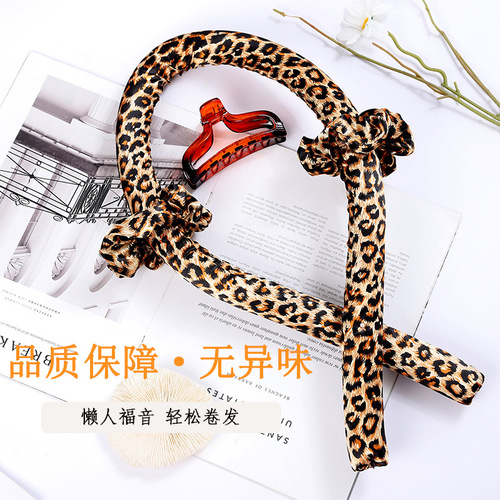 Lazy Person No Heat Curling Iron Amazon Best Selling Sleep Curling Big Wave Curling Band Set Sponge Foam Curling Iron