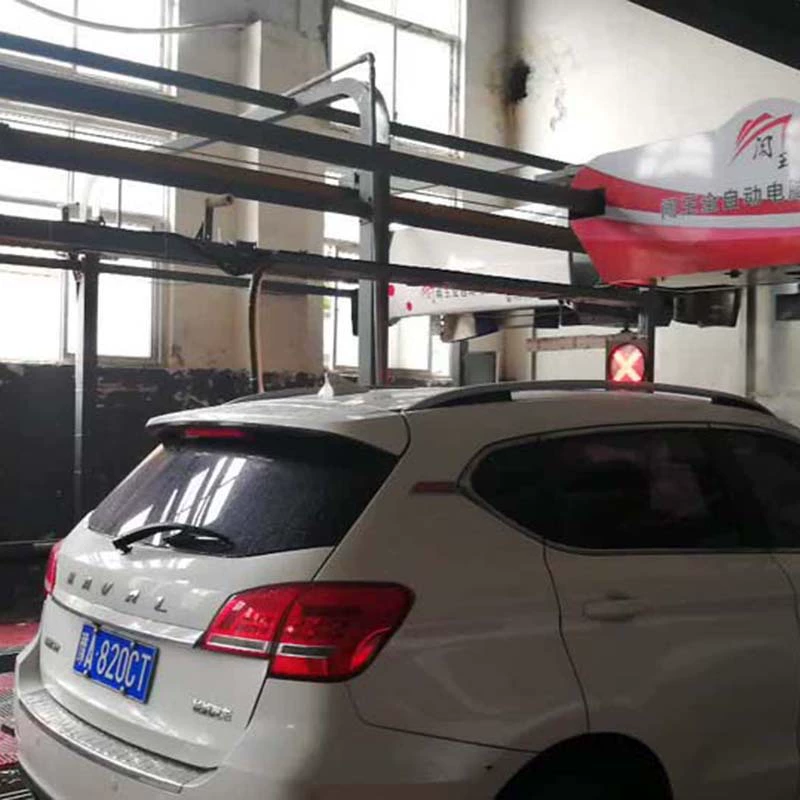 Установка от двери до двери полностью автоматической автомойки с компьютерным интеллектуальным распознаванием контура автомобиля на 360 градусов. ° Промывайте, не повреждая автомобильную краску.