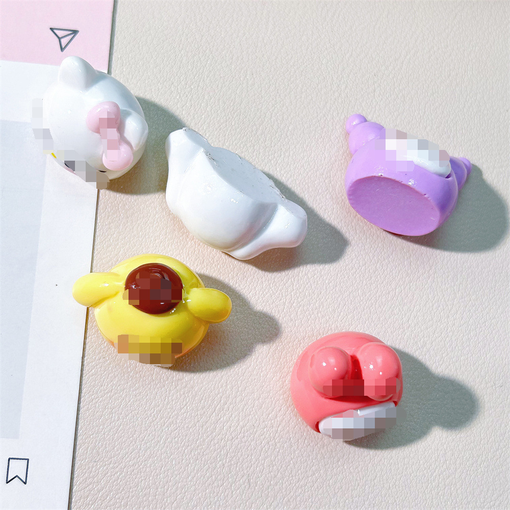 만화 입체 산리오 수지 액세서리 diy 크림 접착제 수제 장식품 키 체인 가방 펜던트 쥬얼리