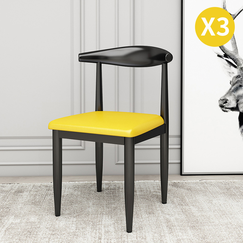 Mesa de comedor Silla de lujo hogar cuerno silla respaldo escritorio aprendizaje maquillaje simple moderno restaurante especial negociación silla