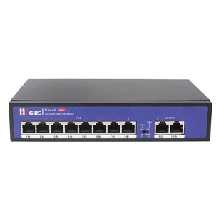 Huizhou Guangwangshi 4-Port 100m Switch Gws-1064Pls Brand Compatible Universal Plug and Play