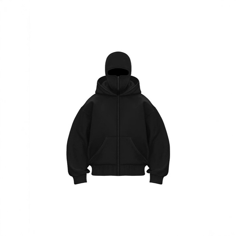 2026 Cross-Border Men's Casual Hoodies, Men's Sweatshirts, Sports Fitness Jacquard Hooded Cardigans, Factory Direct Sales