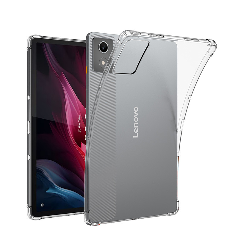 For Lenovo Tab K11 Plus 11.45 flat protective shell transparent airbag anti-fall shell TPU soft shell