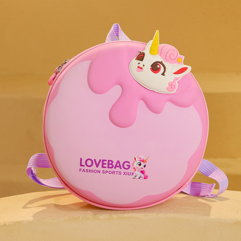 Cute conejo niña mochila de dibujos animados unicornio oso pequeño mochila infantil mochila transpirable para niños
